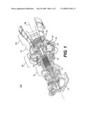 Gas turbine fuel injector with insulating air shroud diagram and image