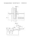 CAPACITIVE LEVEL SENSOR AND MEASURING APPARATUS USING THE SAME diagram and image