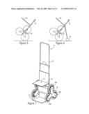 Mechanical Tri-Wheel Retention Assembly for Stair-Climbing Wheeled Vehicle diagram and image