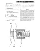 Error-compensating bearing screw conveying device diagram and image