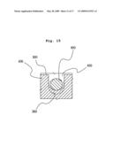 Error-compensating bearing screw conveying device diagram and image