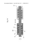 Error-compensating bearing screw conveying device diagram and image