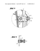 Hand-held power tool with auxiliary handle with depth stop diagram and image