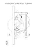 Table saw with improved safety system diagram and image