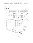 Table saw with improved safety system diagram and image