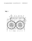 Air cleaner unit for vehicle and fan shroud having the same diagram and image