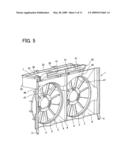 Air cleaner unit for vehicle and fan shroud having the same diagram and image