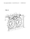 Air cleaner unit for vehicle and fan shroud having the same diagram and image