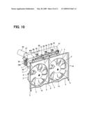 Air cleaner unit for vehicle and fan shroud having the same diagram and image