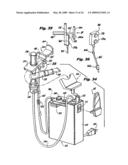 Semi-automatic emergency medication dose nebulizer diagram and image