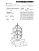 METHOD AND APPARATUS FOR TOUCHLESS CLEANING OF A CHANDELIER diagram and image