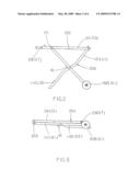 Portable supporting frame for cutting machine diagram and image