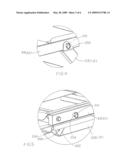 Portable supporting frame for cutting machine diagram and image