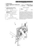 GUIDE ARRANGEMENT FOR THE HANDLING ELEMENTS OF A WOOD OBJECT, SUCH AS A LOG diagram and image