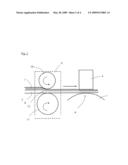 Device and Means of Processing a Material by Means of an Ultrasonic Device diagram and image