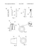 PROCESS FOR MAKING CONICAL SPARE PARTS FOR REFINERS FOR THE PRODUCTION OF PAPER diagram and image