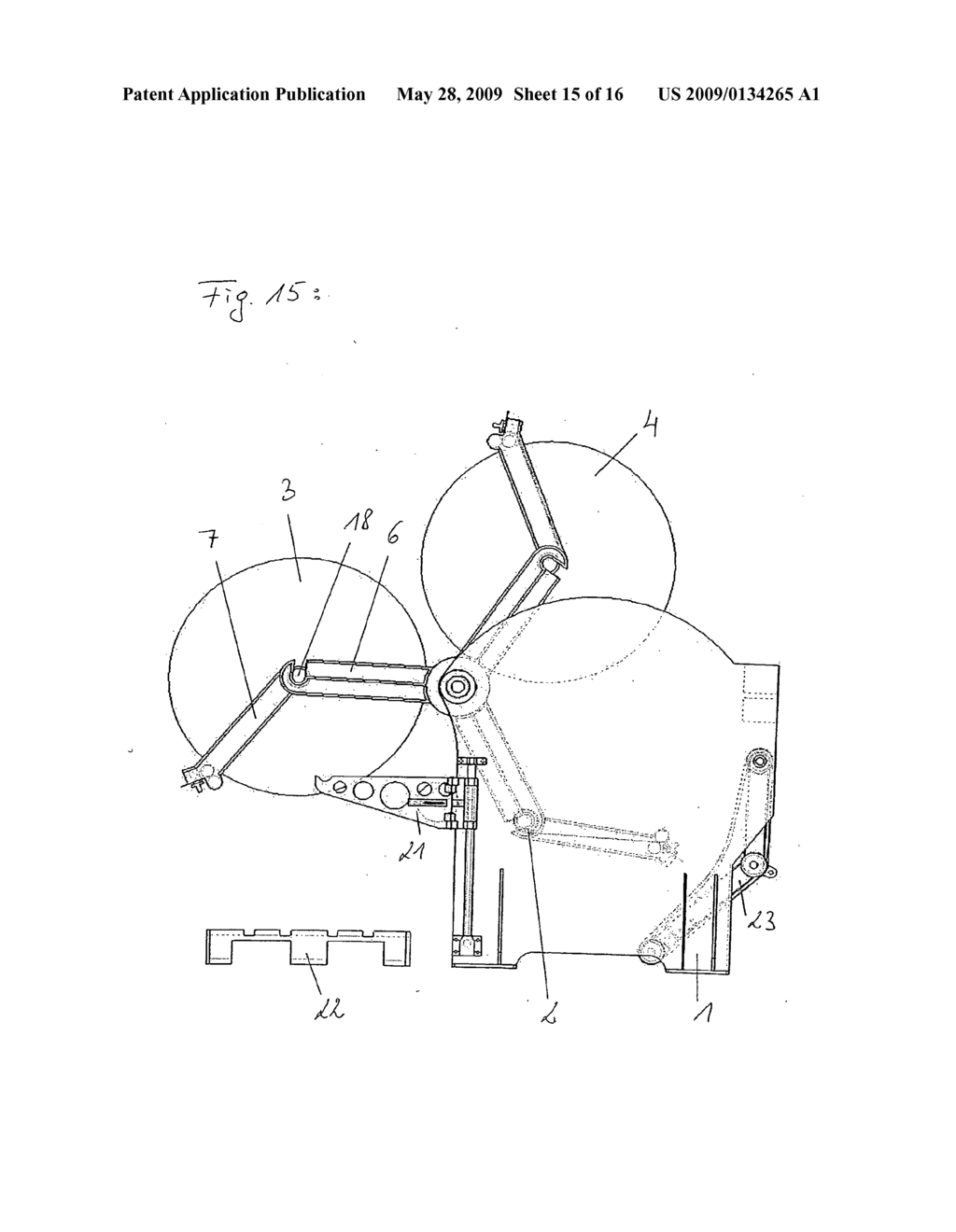 Reel changer - diagram, schematic, and image 16