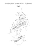 HOOD STAY APPARATUS FOR ENGINE ROOM IN HEAVY CONSTRUCTION EQUIPMENT diagram and image