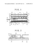 THIN FILM TRANSISTOR SUBSTRATE AND DISPLAY DEVICE diagram and image