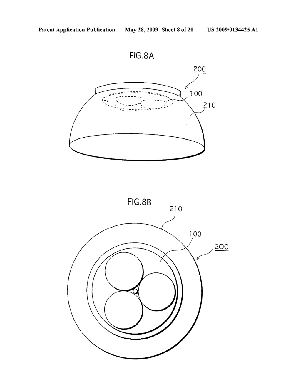 SEMICONDUCTOR LIGHT EMITTING DEVICE, METHOD OF MANUFACTURING THE SAME, AND LIGHTING APPARATUS AND DISPLAY APPARATUS USING THE SAME - diagram, schematic, and image 09