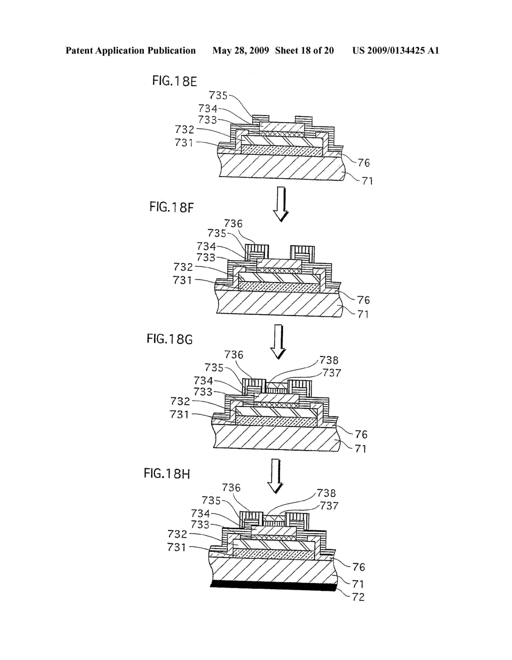 SEMICONDUCTOR LIGHT EMITTING DEVICE, METHOD OF MANUFACTURING THE SAME, AND LIGHTING APPARATUS AND DISPLAY APPARATUS USING THE SAME - diagram, schematic, and image 19