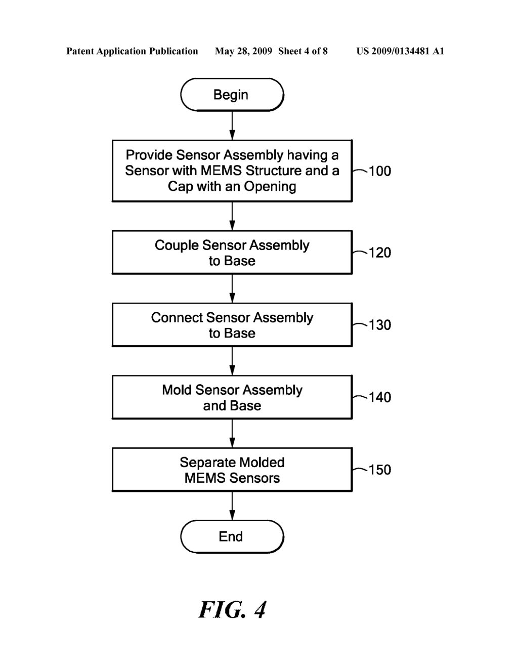 Molded Sensor Package and Assembly Method - diagram, schematic, and image 05