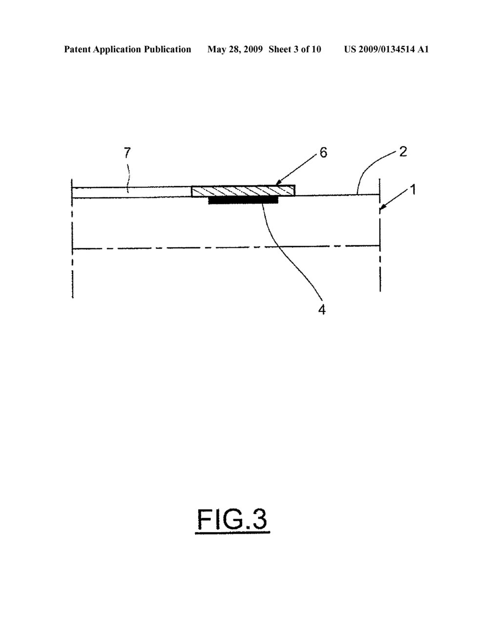 METHOD FOR FABRICATING ELECTRICAL BONDING PADS ON A WAFER - diagram, schematic, and image 04