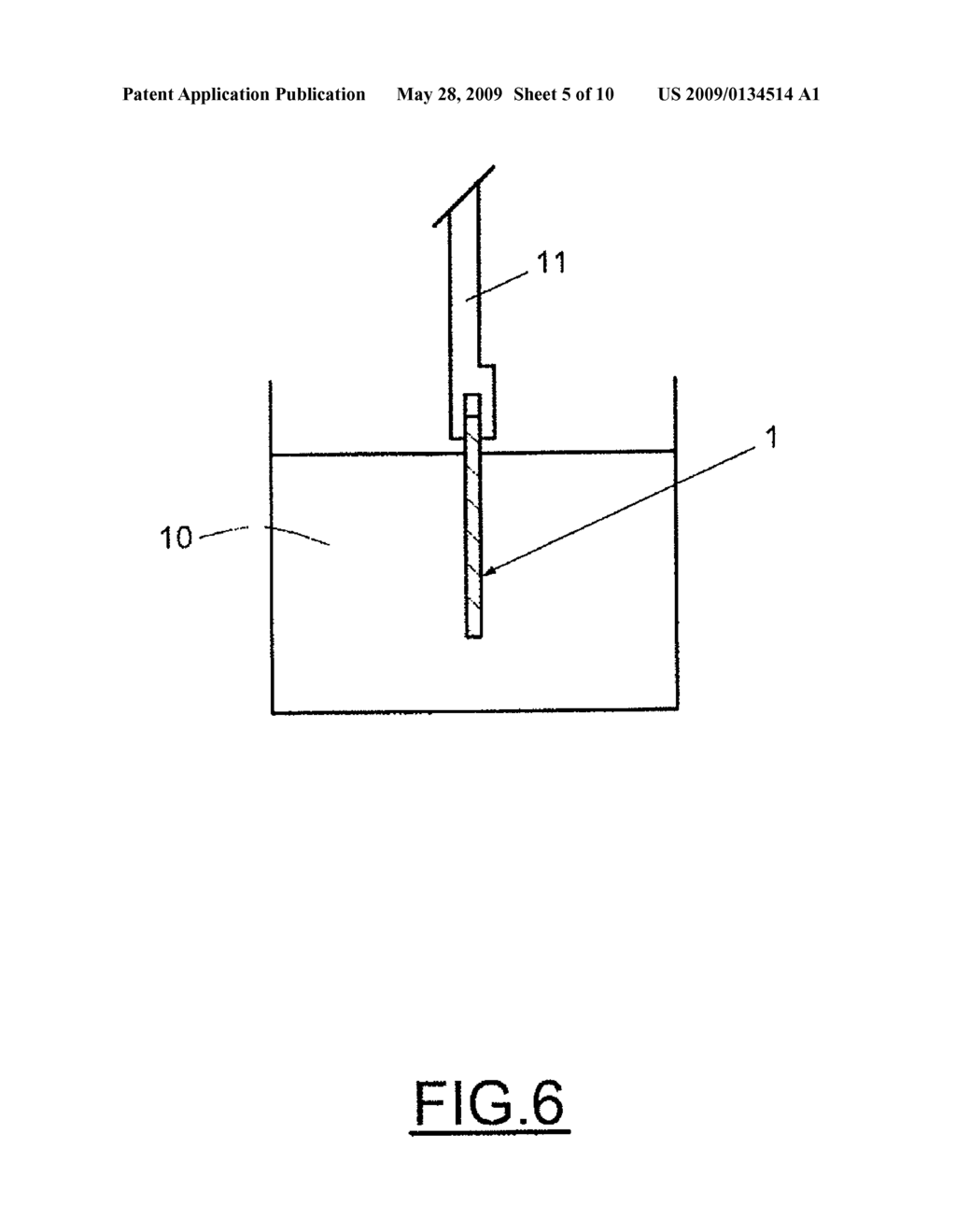 METHOD FOR FABRICATING ELECTRICAL BONDING PADS ON A WAFER - diagram, schematic, and image 06