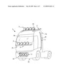 Commercial Vehicle Cab Accessory Mounting System diagram and image