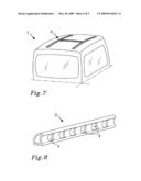 Commercial Vehicle Cab Accessory Mounting System diagram and image