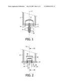 GAS DISCHARGE LAMP HAVING A COLD SPOT OUTSIDE ITS TRANSLUCENT ENVELOPE diagram and image