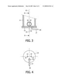 GAS DISCHARGE LAMP HAVING A COLD SPOT OUTSIDE ITS TRANSLUCENT ENVELOPE diagram and image