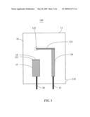 Color pixel element for field emission display diagram and image