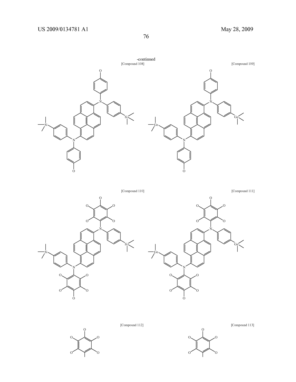 Diamine Derivatives, Preparation Method Thereof and Organic Electronic Device Using the Same - diagram, schematic, and image 78