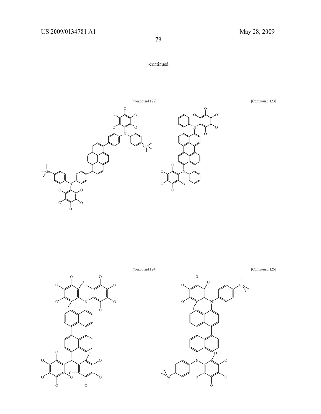 Diamine Derivatives, Preparation Method Thereof and Organic Electronic Device Using the Same - diagram, schematic, and image 81