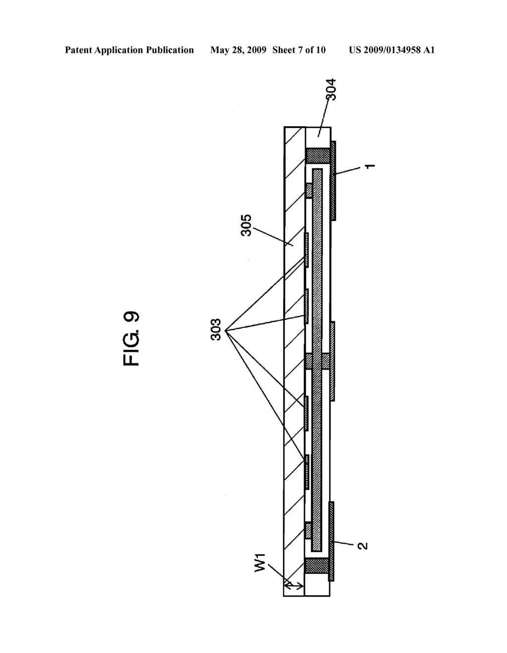 SURFACE ACOUSTIC WAVE FILTER AND SURFACE ACOUSTIC WAVE DUPLEXER - diagram, schematic, and image 08