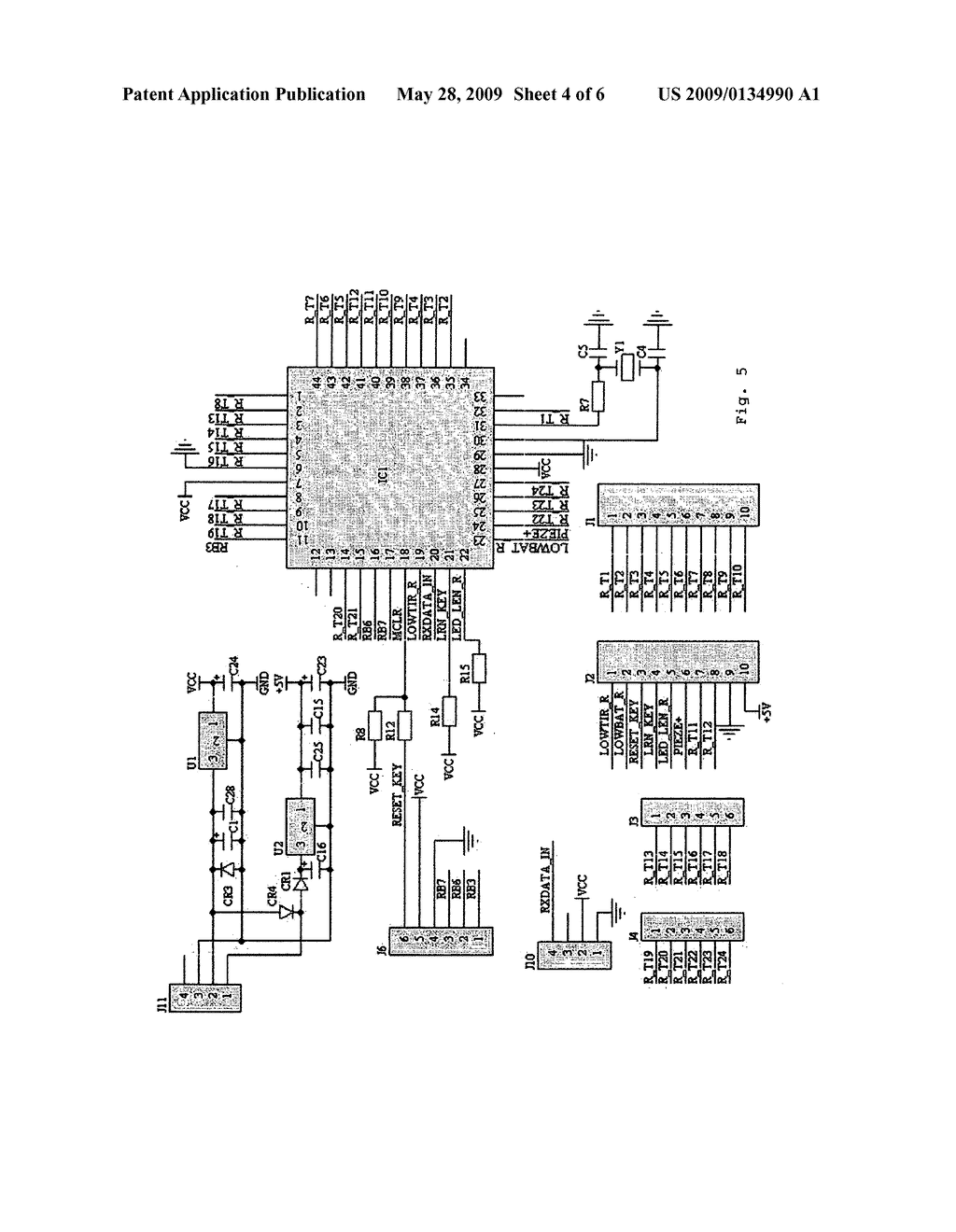 Compact tire pressure monitoring system via innovative mechanical pressure switch design - diagram, schematic, and image 05