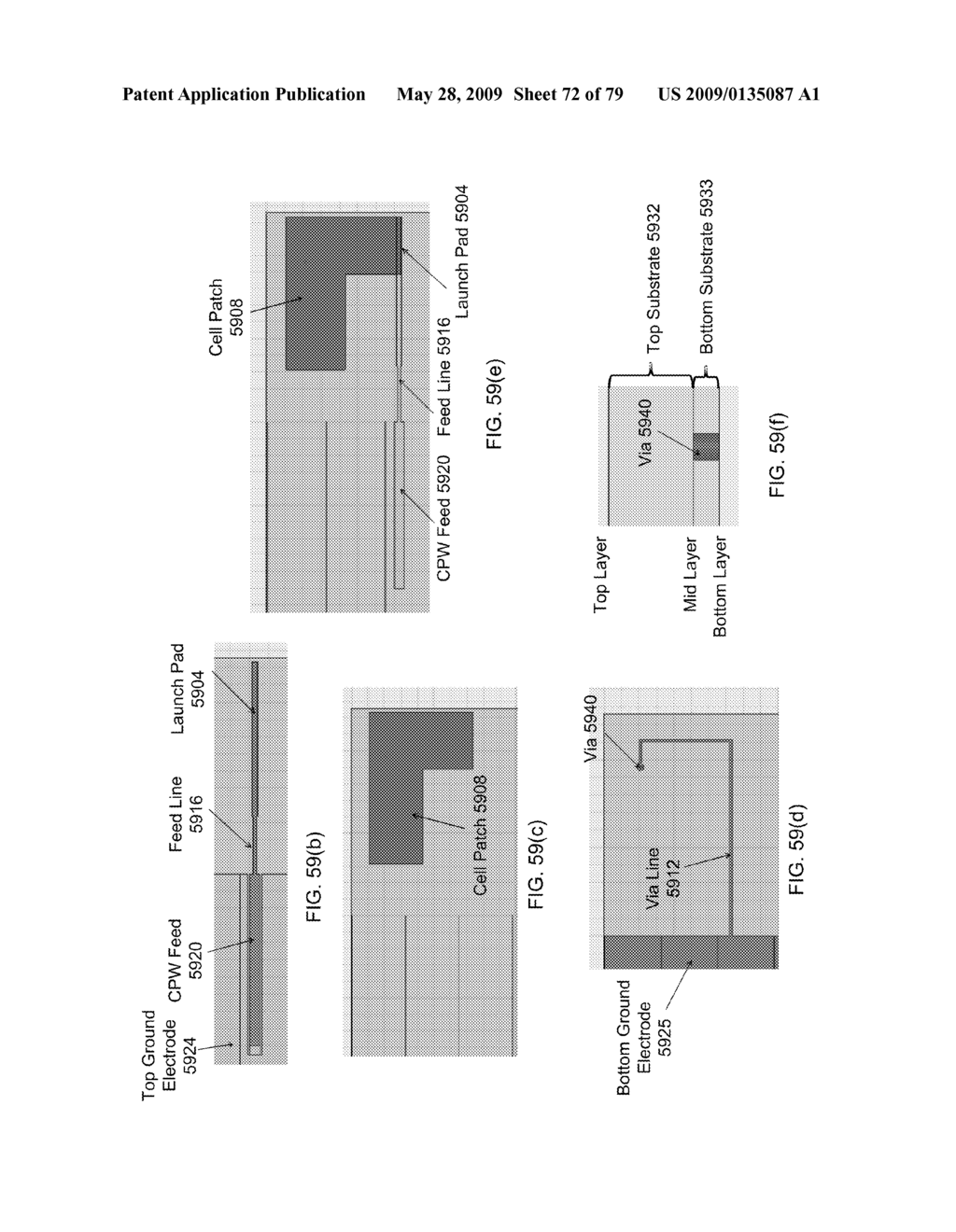 Metamaterial Structures with Multilayer Metallization and Via - diagram, schematic, and image 73