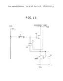 Electro luminescent display panel and electronic apparatus diagram and image