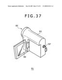 Electro luminescent display panel and electronic apparatus diagram and image