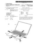 INTEGRATED INPUT AND DISPLAY DEVICE FOR A MOBILE COMPUTER diagram and image