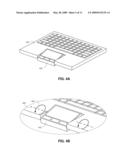 INTEGRATED INPUT AND DISPLAY DEVICE FOR A MOBILE COMPUTER diagram and image