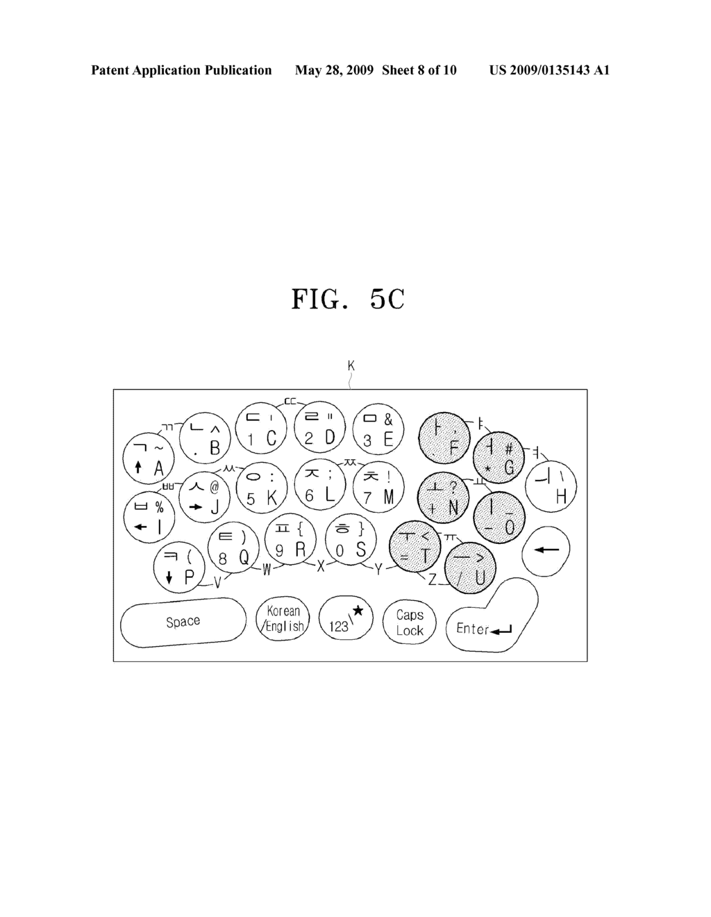 CHARACTER INPUT METHOD AND ELECTRONIC DEVICE USING THE SAME - diagram, schematic, and image 09