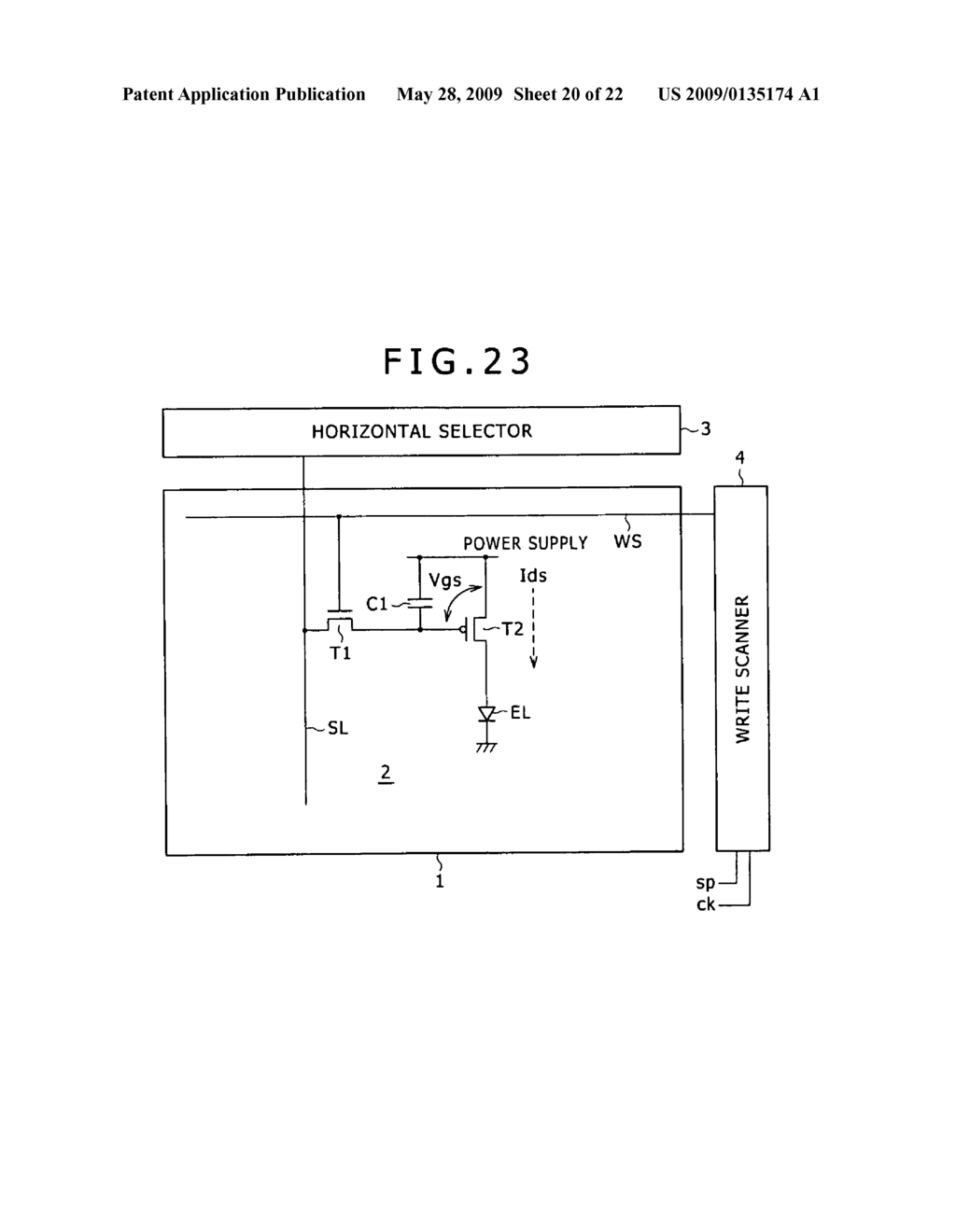 Display apparatus, driving method for display apparatus and electronic apparatus - diagram, schematic, and image 21