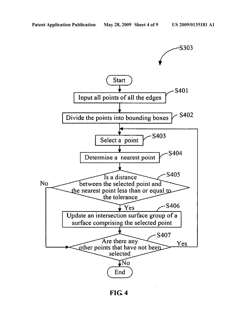 METHOD FOR UNIFORMIZING SURFACE NORMALS OF A THREE-DIMENSIONAL MODEL - diagram, schematic, and image 05