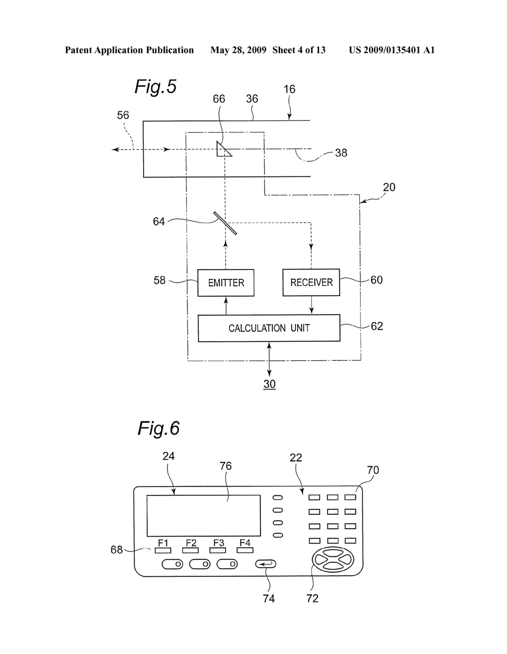 OPTICAL DEVICE, AND METHOD OF MEASURING THE DIMENSION OF OBJECT USING OPTICAL DEVICE - diagram, schematic, and image 05