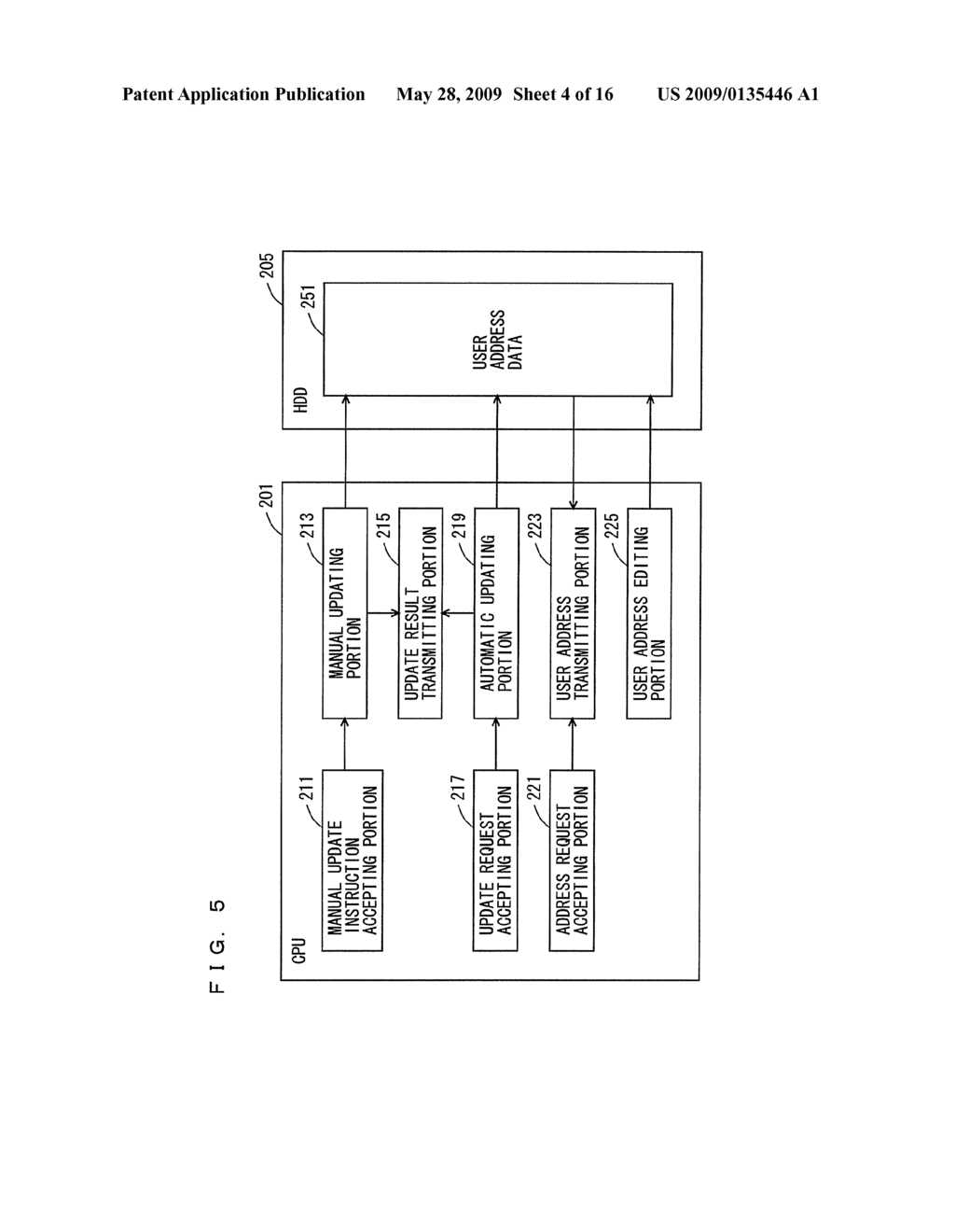 DATA COMMUNICATION SYSTEM TRANSMITTING DATA TO PRESTORED DESTINATION ADDRESS, ADDRESS MANAGEMENT APPARATUS, DATA COMMUNICATION APPARATUS, ADDRESS MANAGEMENT METHOD, AND ADDRESS MANAGEMENT PROGRAM - diagram, schematic, and image 05