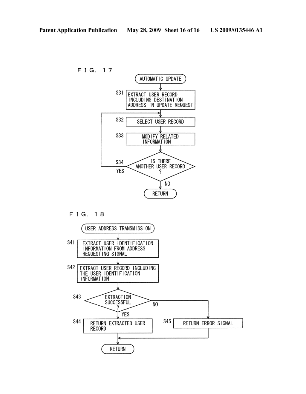 DATA COMMUNICATION SYSTEM TRANSMITTING DATA TO PRESTORED DESTINATION ADDRESS, ADDRESS MANAGEMENT APPARATUS, DATA COMMUNICATION APPARATUS, ADDRESS MANAGEMENT METHOD, AND ADDRESS MANAGEMENT PROGRAM - diagram, schematic, and image 17