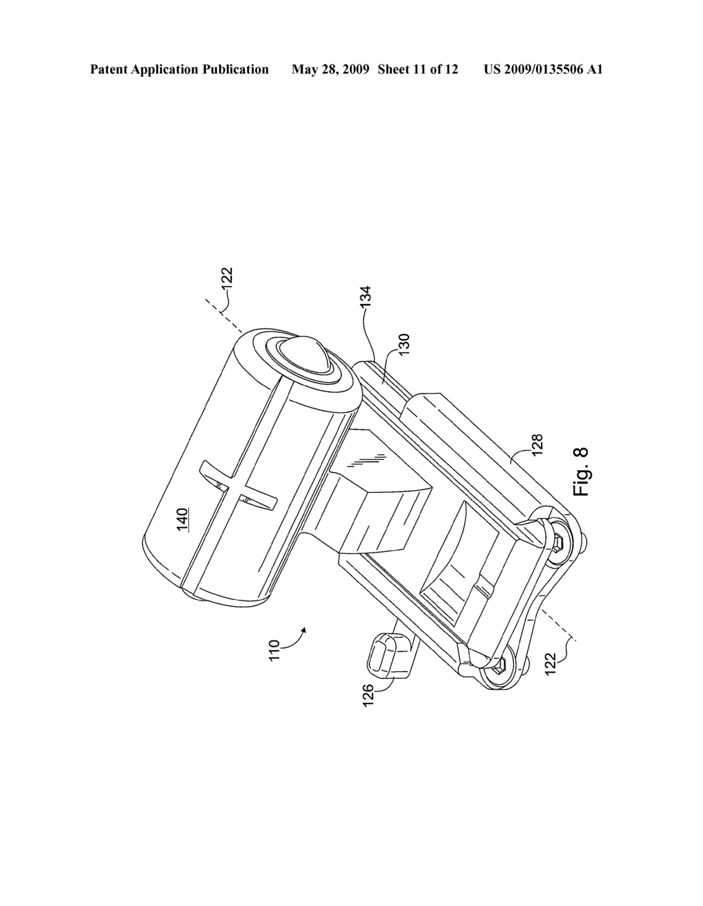 SCREW ACTUATED NIGHT VISION GOGGLE TILT MECHANISM - diagram, schematic, and image 12