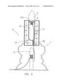 AQUA-LAMP-BASED CANDLE-LIKE LIGHTING DEVICE diagram and image